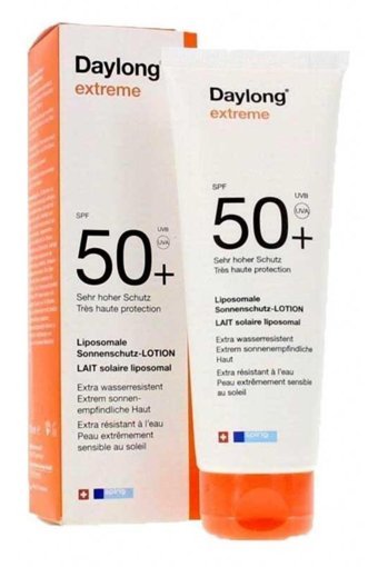 Daylong 50 Faktör Tüm Ciltler İçin Leke Karşıtı Nemlendirici Yağsız Suya Dayanıklı Yüz ve Vücut Güneş Kremi 100 ml