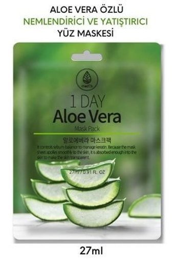 Med:B Aloe Veralı Nemlendiricili Soyulabilir Kağıt Yüz Maskesi