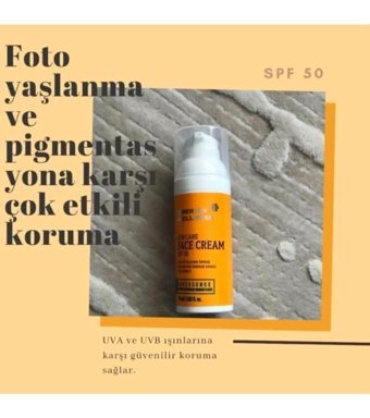 Siberian Welness Anti Aging 50 Faktör Tüm Ciltler İçin Leke Karşıtı Nemlendirici Yağsız Suya Dayanıklı Yüz Güneş Kremi 50 ml