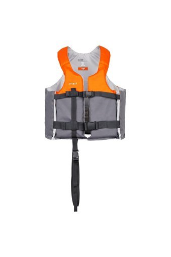 Decathlon 70 Newton Sertifikalı Yetişkin Gri - Turuncu Can Yeleği
