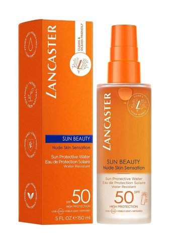 Lancaster 50 Faktör Tüm Ciltler İçin Nemlendirici Suya Dayanıklı Yüz ve Vücut Güneş Kremi 150 ml