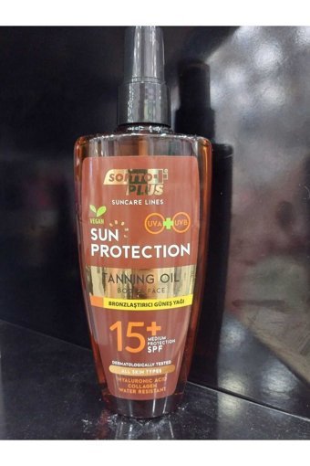 Softto Plus Sun Protection 15 Faktör Tüm Ciltler İçin Nemlendirici Suya Dayanıklı Vücut Güneş Kremi 200 ml