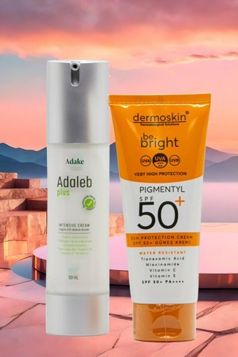 Dermoskin 50 Faktör Tüm Ciltler İçin Leke Karşıtı Nemlendirici Suya Dayanıklı Yüz Güneş Kremi 50 ml