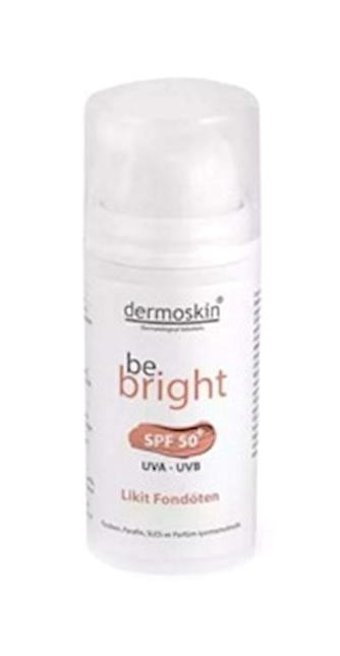 Dermoskin Be Bright Light 50 Faktör Tüm Ciltler İçin Nemlendirici Suya Dayanıklı Yüz Güneş Kremi 50 ml