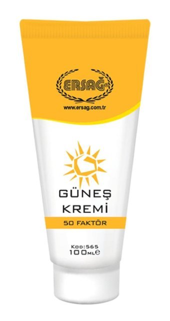 Ersağ Photoderm M 50 Faktör Tüm Ciltler İçin Leke Karşıtı Nemlendirici Yağsız Suya Dayanıklı Yüz ve Vücut Güneş Kremi 40 ml