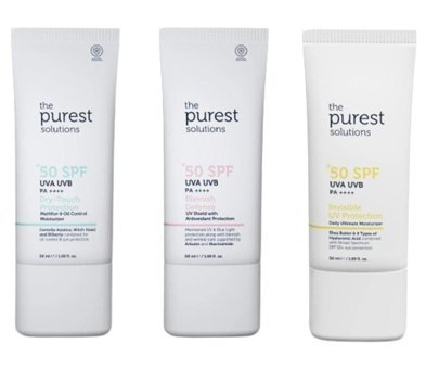 The Purest Solutions 50 Faktör Tüm Ciltler İçin Nemlendirici Suya Dayanıklı Yüz ve Vücut Güneş Kremi 50 ml