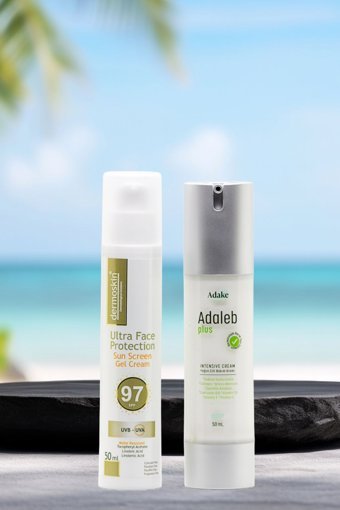 Dermoskin Protection 50 Faktör Tüm Ciltler İçin Leke Karşıtı Nemlendirici Yağsız Suya Dayanıklı Yüz ve Vücut Güneş Kremi 50 ml