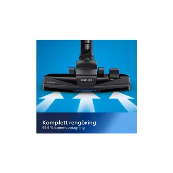 Philips 3000 Series 900 W Yatay Hepa Filtreli Toz Torbalı Süpürge Mavi