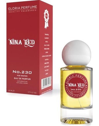 Gloria Perfume Nina Red EDT Meyvemsi Kadın Parfüm 55 ml