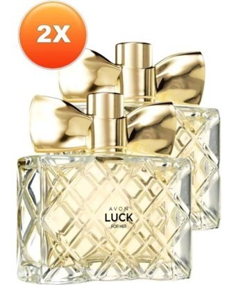 Avon Luck EDP Çiçeksi-Meyvemsi-Oryantal Kadın Parfüm 2x50 ml