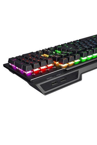 Rampage KB-RX92 Türkçe Q RGB Blue Switch Kablolu Siyah Mekanik Gaming Klavye