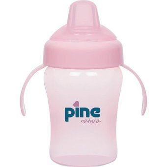Pine Akıtmaz Kulplu Alıştırma Bardağı Pembe