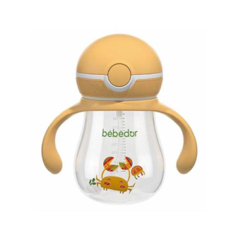 Bebedor Pipetli Kulplu 12+ Ay 260 ml Alıştırma Bardağı Çok Renkli