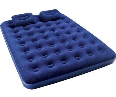 Bestway 67003 Katlanır Ev Tipi Çift Kişilik Şişme Yatak Lacivert