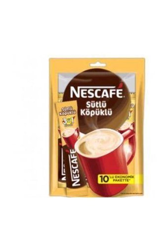 Nescafe 3ü1 Arada Paket Granül Kahve 10x17.4 gr