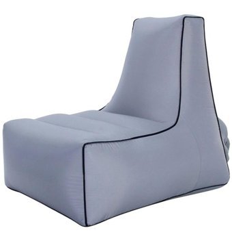 Cbtxglobal Bp1082 Katlanır Kamp 70x65x60 cm Tek Kişilik Şişme Yatak Gri