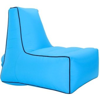 Cbtxglobal Bp1082 Katlanır Kamp 100x90x80 cm Tek Kişilik Şişme Yatak Mavi