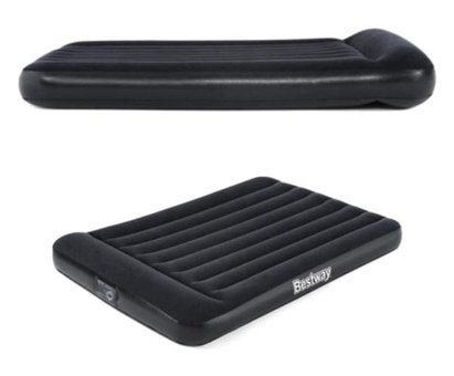 Bestway Katlanır Ev Tipi 191x137x30 cm Çift Kişilik Şişme Yatak Lacivert