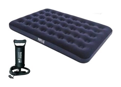 Bestway 67002 Pavillo Katlanır Ev Tipi Çift Kişilik Şişme Yatak Lacivert