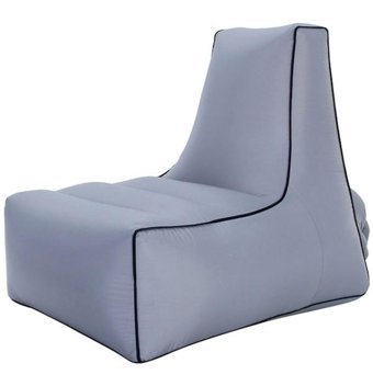 Cbtxglobal Bp1082 Katlanır Kamp 85x80x75 cm Tek Kişilik Şişme Yatak Gri