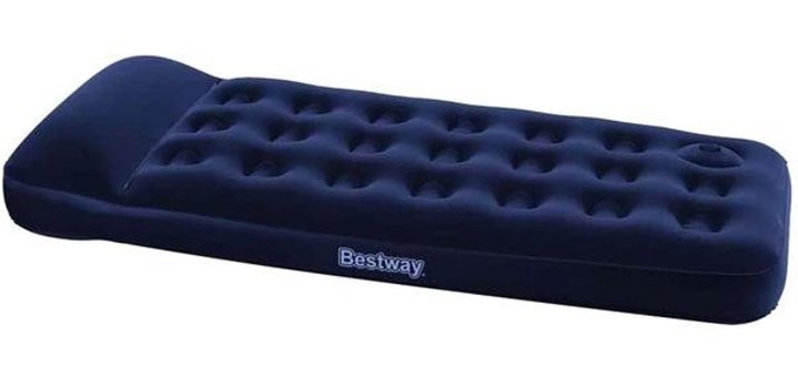 Bestway Katlanır Ev Tipi 185x76x28 cm Tek Kişilik Şişme Yatak Mavi