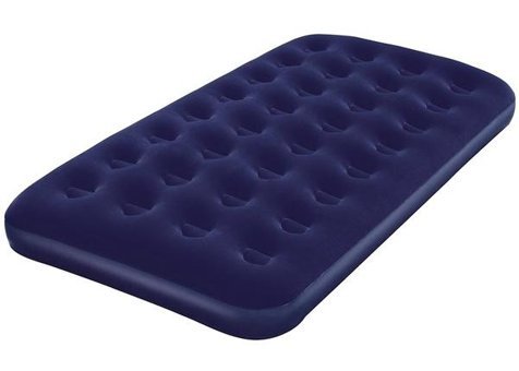 Bestway 67001 Katlanır Ev Tipi Tek Kişilik Şişme Yatak Mavi