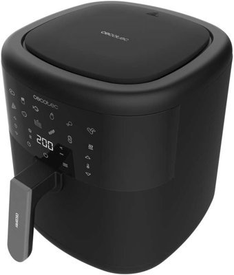 Cecotec CecoFry 6000 Airfryer 6 lt Tek Hazneli Led Ekranlı Sıcak Hava Fritözü Siyah