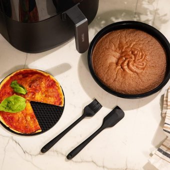 Cecotec CecoFry 6000 Airfryer 6 lt Tek Hazneli Led Ekranlı Sıcak Hava Fritözü Siyah