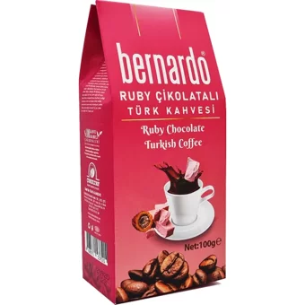 Bernardo Ruby Çikolatalı Türk Kahvesi 100 gr