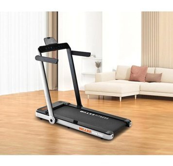 Walke Run Pro 12 Programlı 120 kg Kapasiteli Motorlu Katlanabilir Koşu Bandı Gri