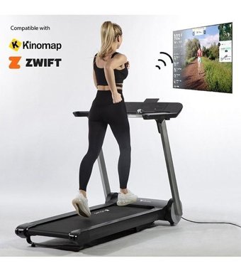 Rebuwo Rz-20 120 kg Kapasiteli Motorlu Katlanabilir Koşu Bandı Siyah