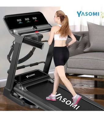 Yasomi İ7 Xl 150 kg Kapasiteli Motorlu Katlanabilir Koşu Bandı Siyah