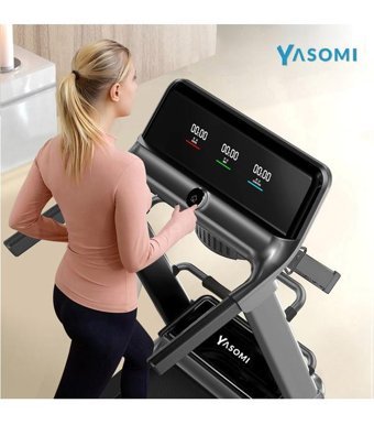 Yasomi İ7 Xl 150 kg Kapasiteli Motorlu Katlanabilir Koşu Bandı Siyah