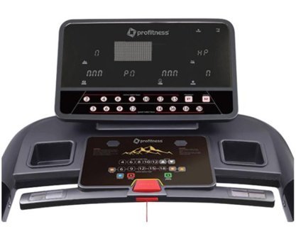Profitness Endurance 40 Programlı 180 kg Kapasiteli Motorlu Koşu Bandı Gri - Siyah
