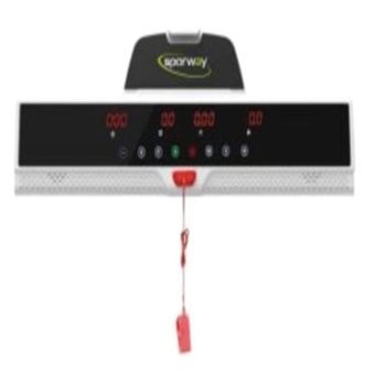 Proforce Cassper 15 Programlı 100 kg Kapasiteli Motorlu Koşu Bandı Siyah