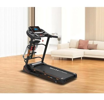 Walke Strong X1 12 Programlı 120 kg Kapasiteli Motorlu Koşu Bandı Siyah