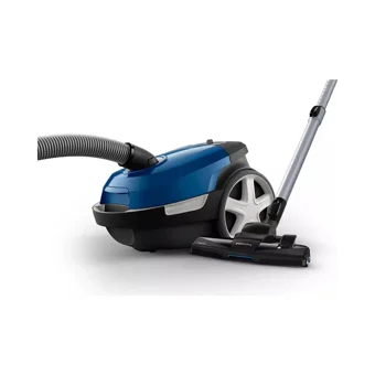 Philips Essential Compact Series 900 W Yatay Hepa Filtreli Toz Torbalı Süpürge Mavi