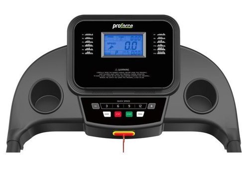 Proforce Zeta 100 kg Kapasiteli Motorlu Koşu Bandı Siyah