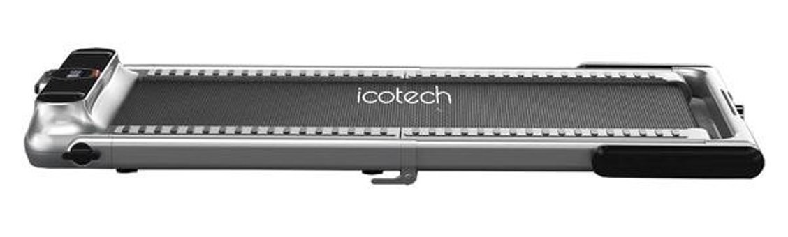 İcotech T12 120 kg Kapasiteli Motorlu Katlanabilir Koşu Bandı Gri