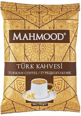 Mahmood Coffee Sade Orta Kavrulmuş Türk Kahvesi 100 gr