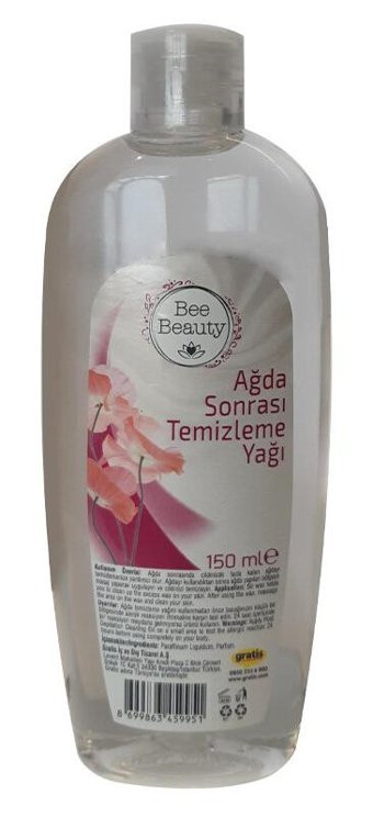 Bee Beauty Ağda Temizleme Yağı 150 ml