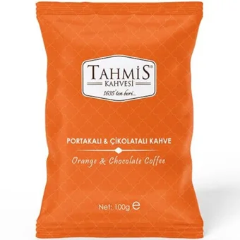 Tahmis Portakallı Orta Kavrulmuş Türk Kahvesi 100 gr