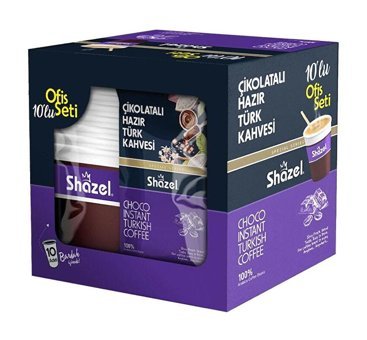 Shazel Çikolatalı Türk Kahvesi 10x12 gr