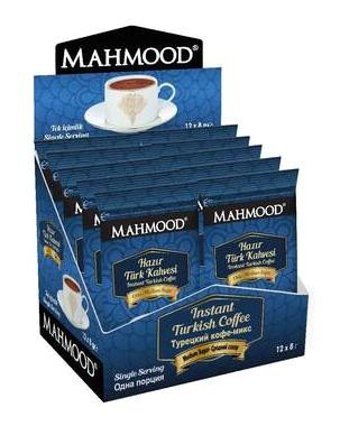 Mahmood Coffee Sade Orta Kavrulmuş Türk Kahvesi 12x8 gr