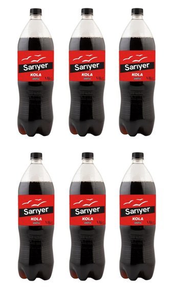 Sarıyer Şekersiz Pet Kola 1.5 lt 6 Adet