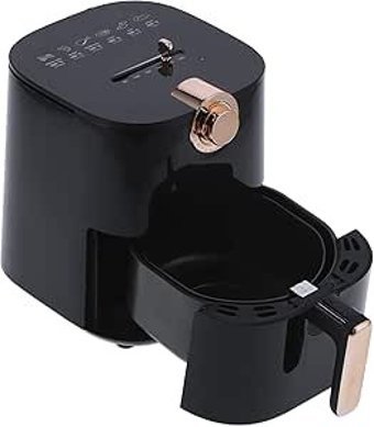 Topyond Airfryer 4.5 lt Tek Hazneli Sıcak Hava Fritözü Siyah