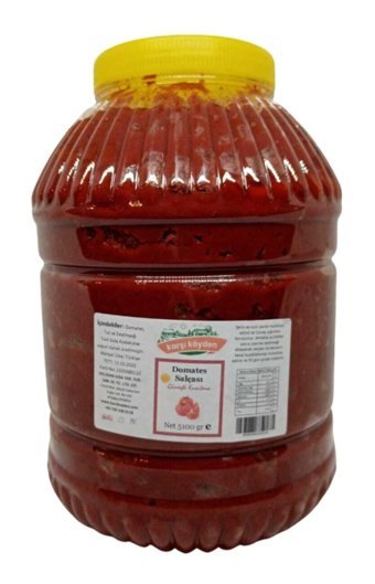 Karşı Köyden Ev Yapımı Organik Domates Salçası 5.1 kg