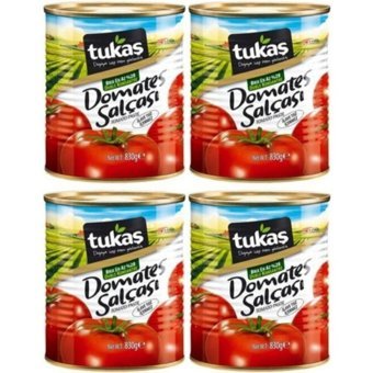 Tukaş Domates Salçası 4x830 gr