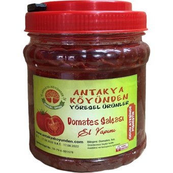 Antakya Köyünden Ev Yapımı Organik Hatay Domates Salçası 1 kg
