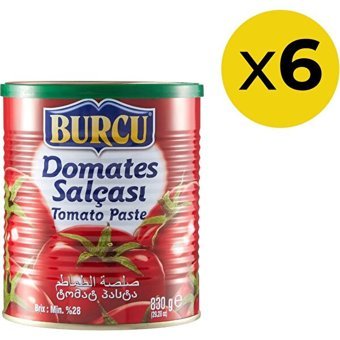 Burcu Domates Salçası 6x830 gr